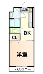 リバティーパルの物件間取画像